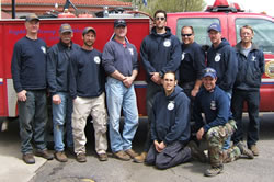 Manitou Springs Crystal Park High Angle Rescue Team